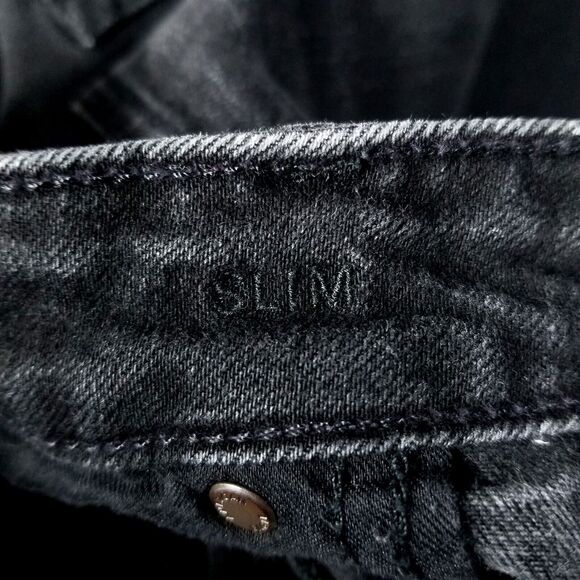 American eagle Jeans Mens 31×32 Black Slim AIR Flex - Picture 13 of 13